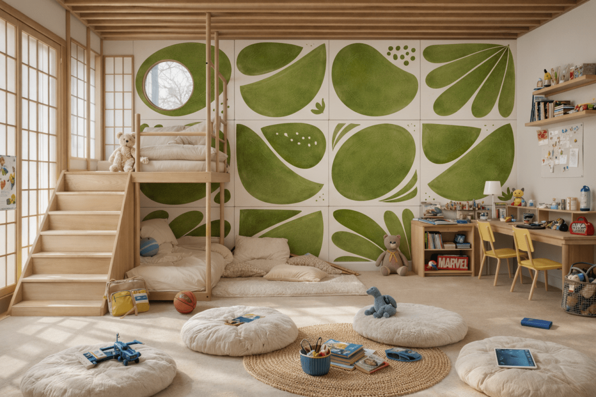 Verdant Palette Mural