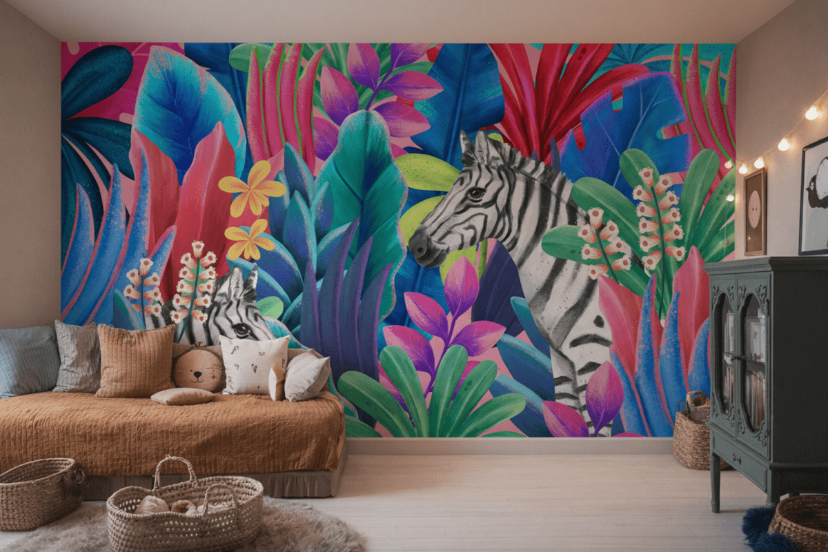 Zebra Jungle Encounter