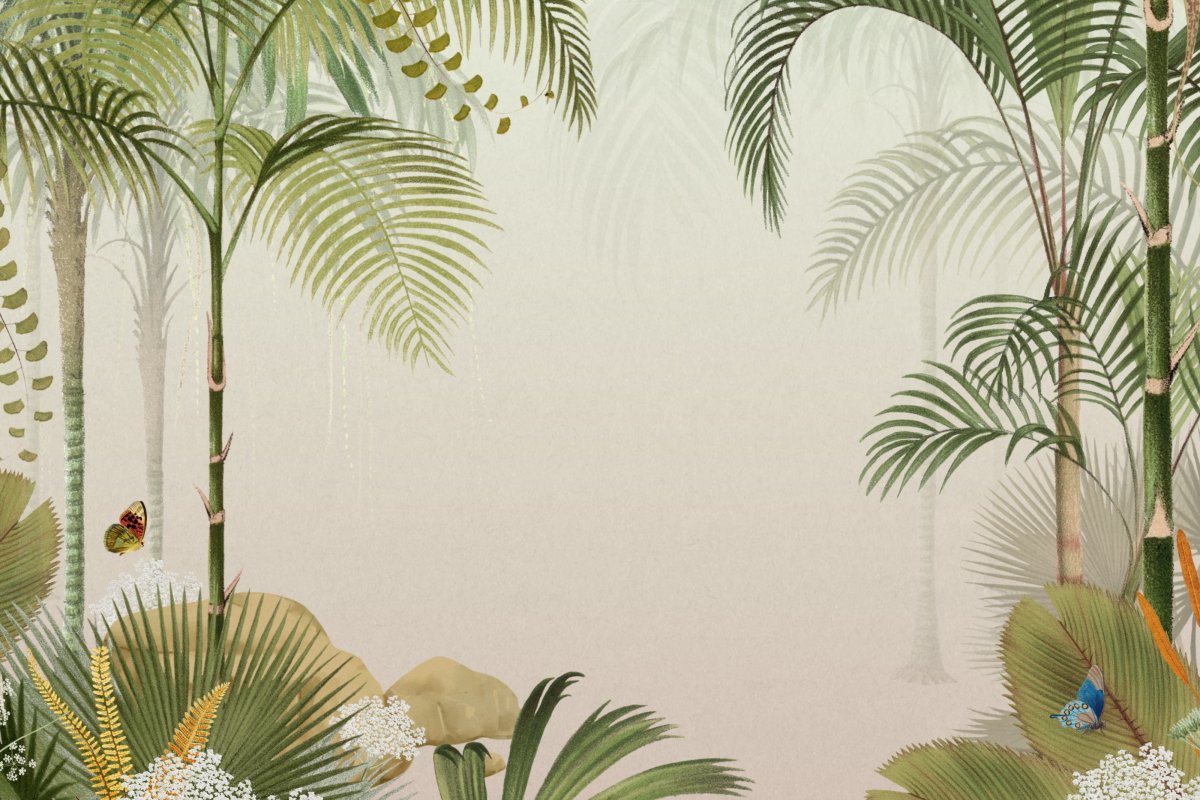 Frosted Palm Jungle