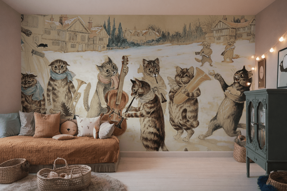 Festive Feline Orchestra