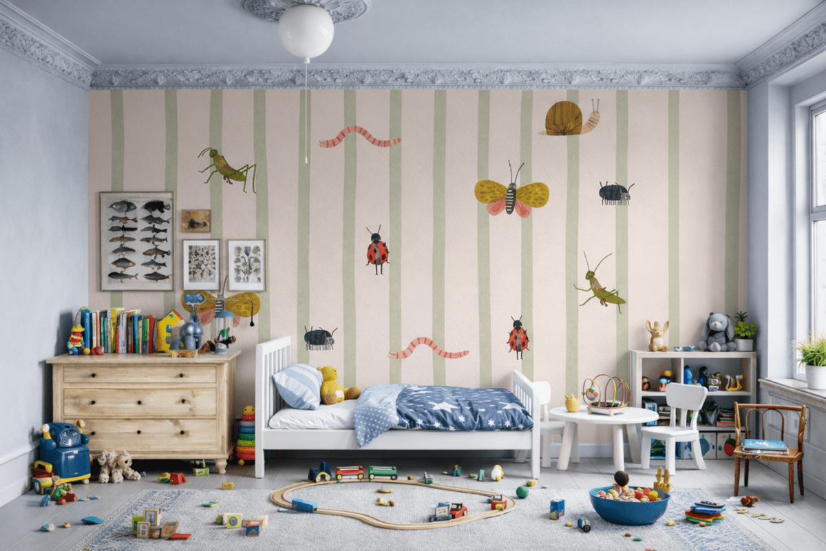 Insect Garden Mural