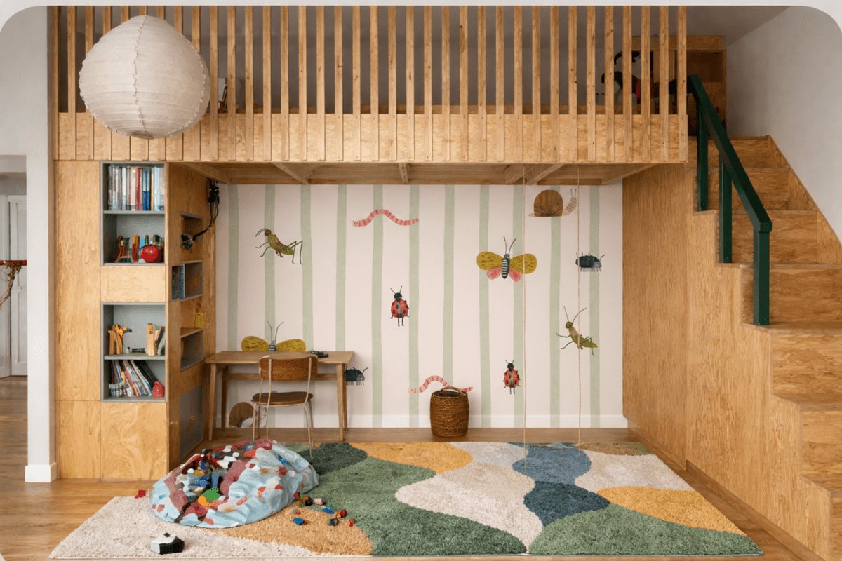 Insect Garden Mural
