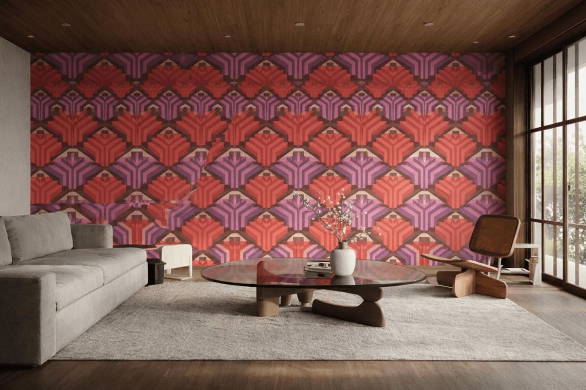 Crimson Petal Cascade