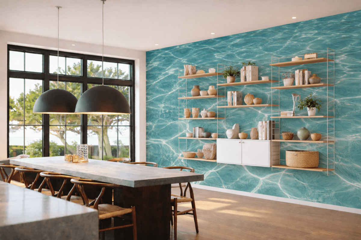 Rippled Aquatic Veil