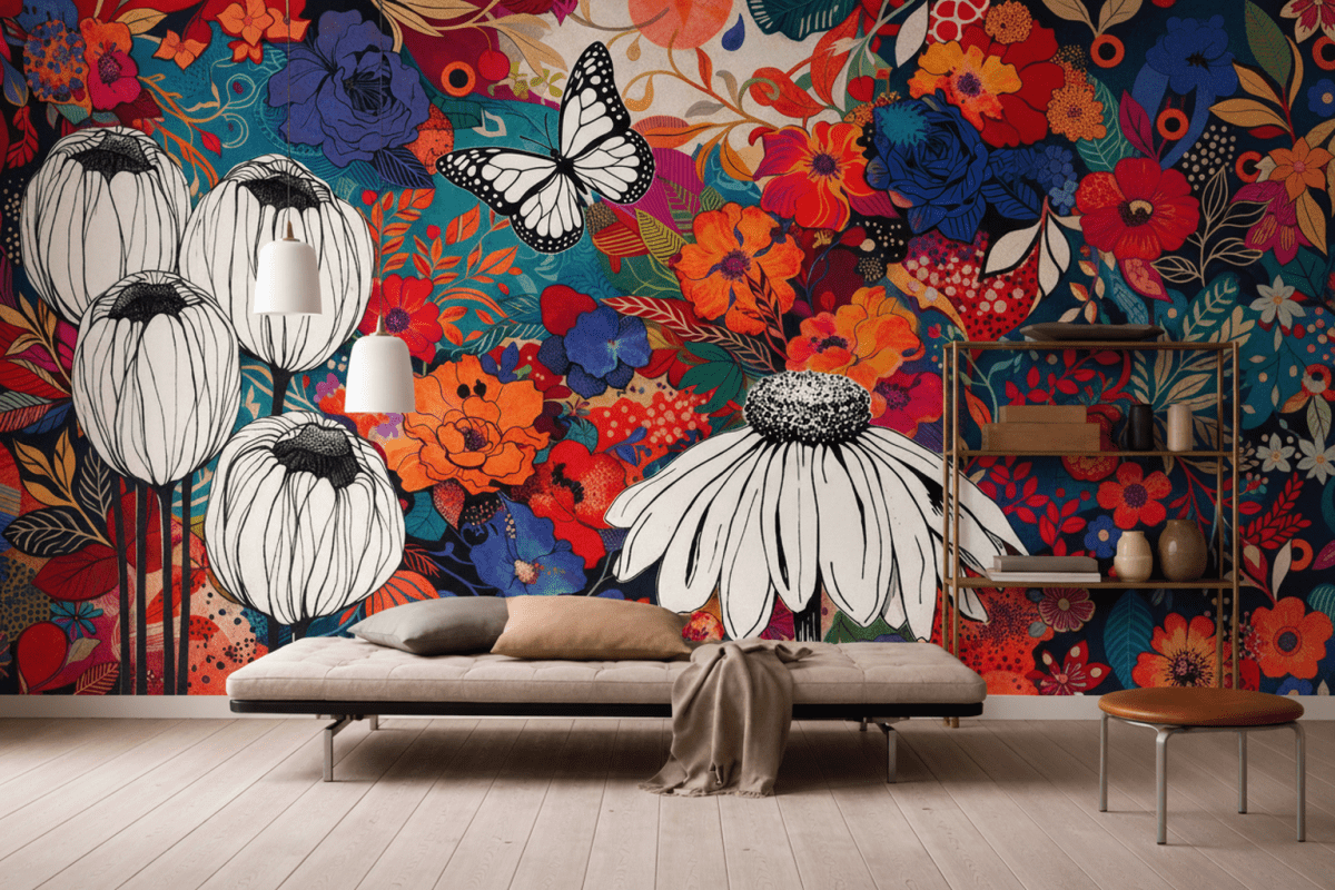 Blooming Butterfly Garden