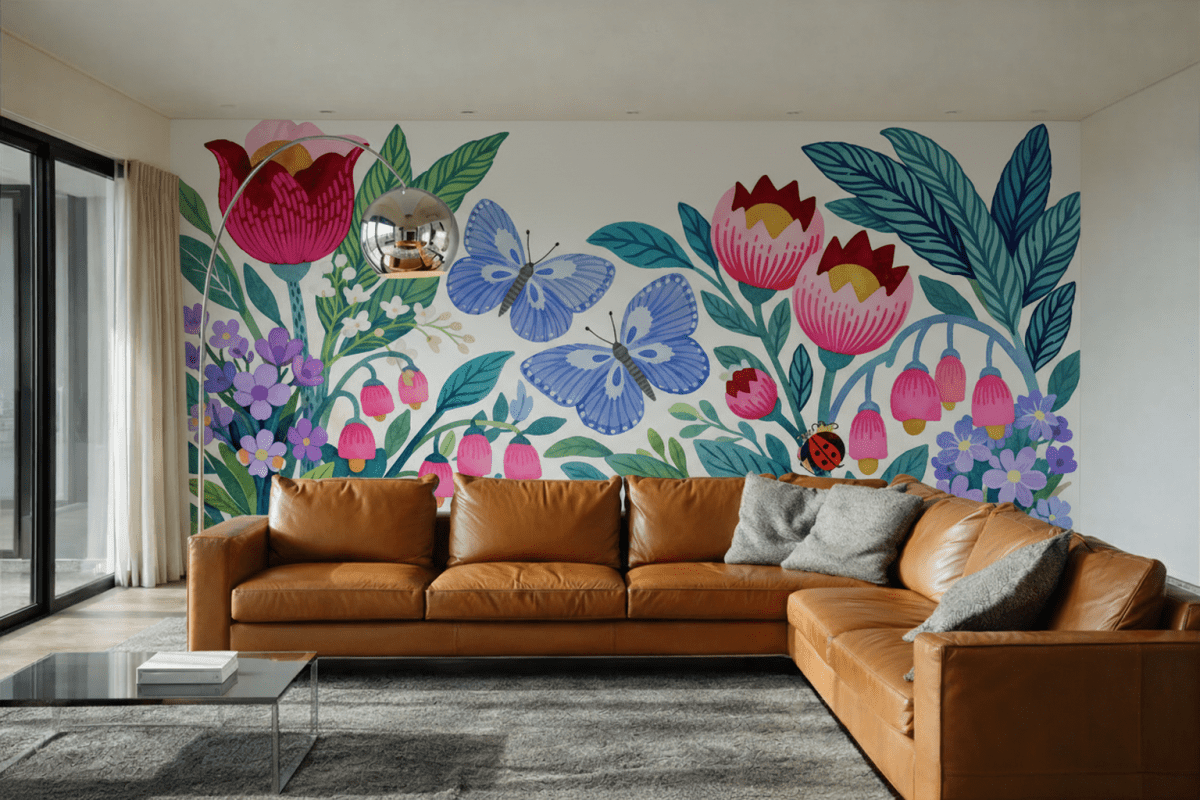 Butterfly Ink Garden