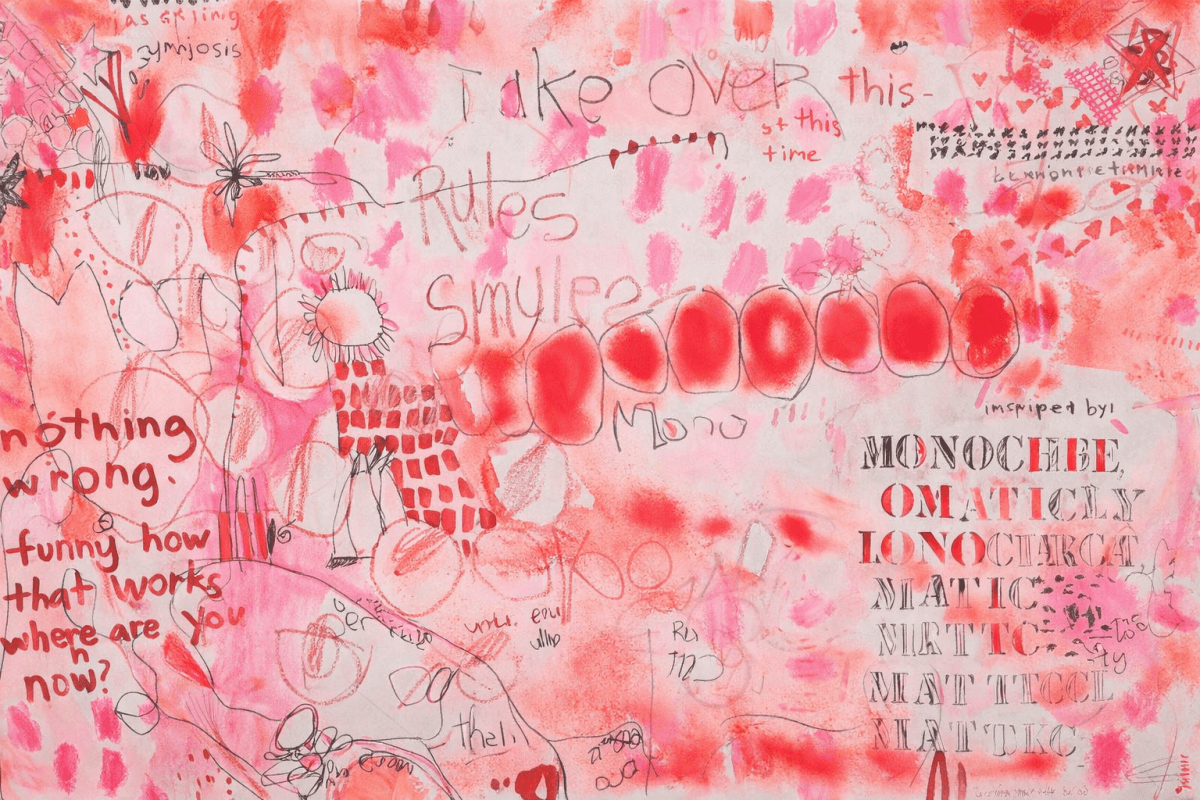 Frosted Clay Scribbles