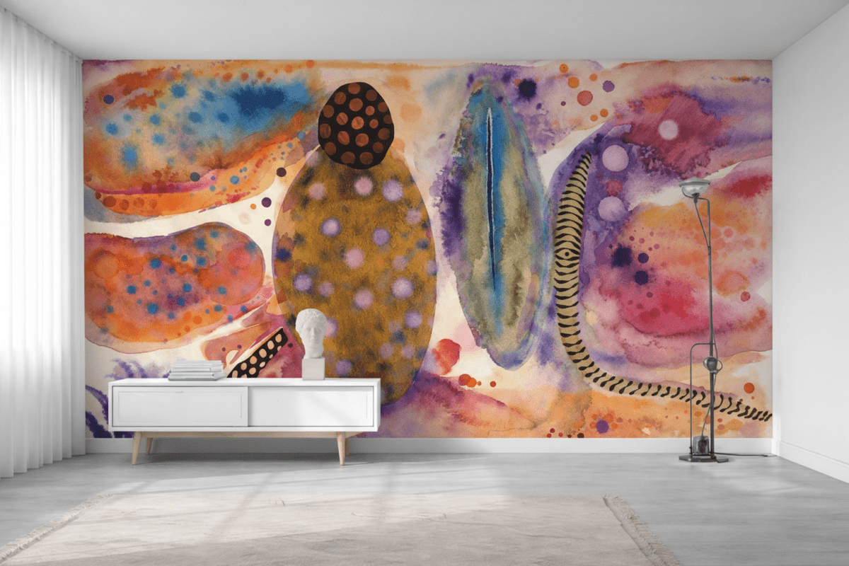 Eclectic Coral Tapestry