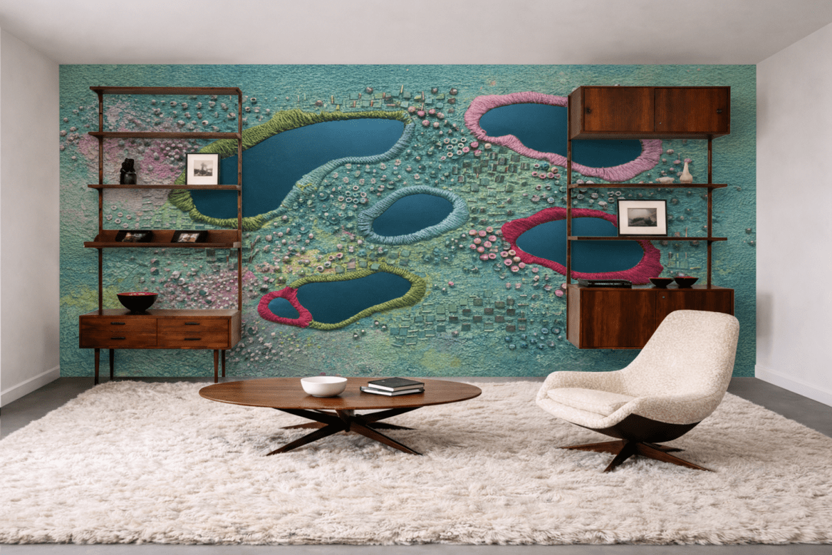 Textured Basin Tapestry