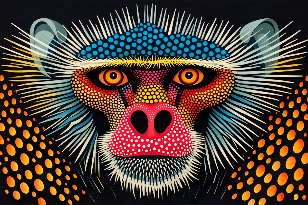Glimmering Primate