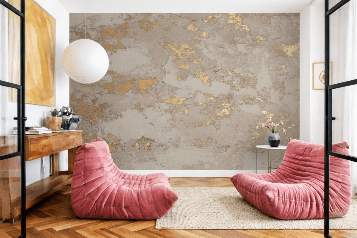 Fragmented Gold Veins