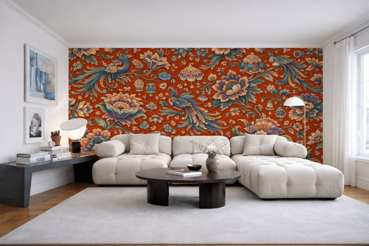Phoenix Blossom Tapestry