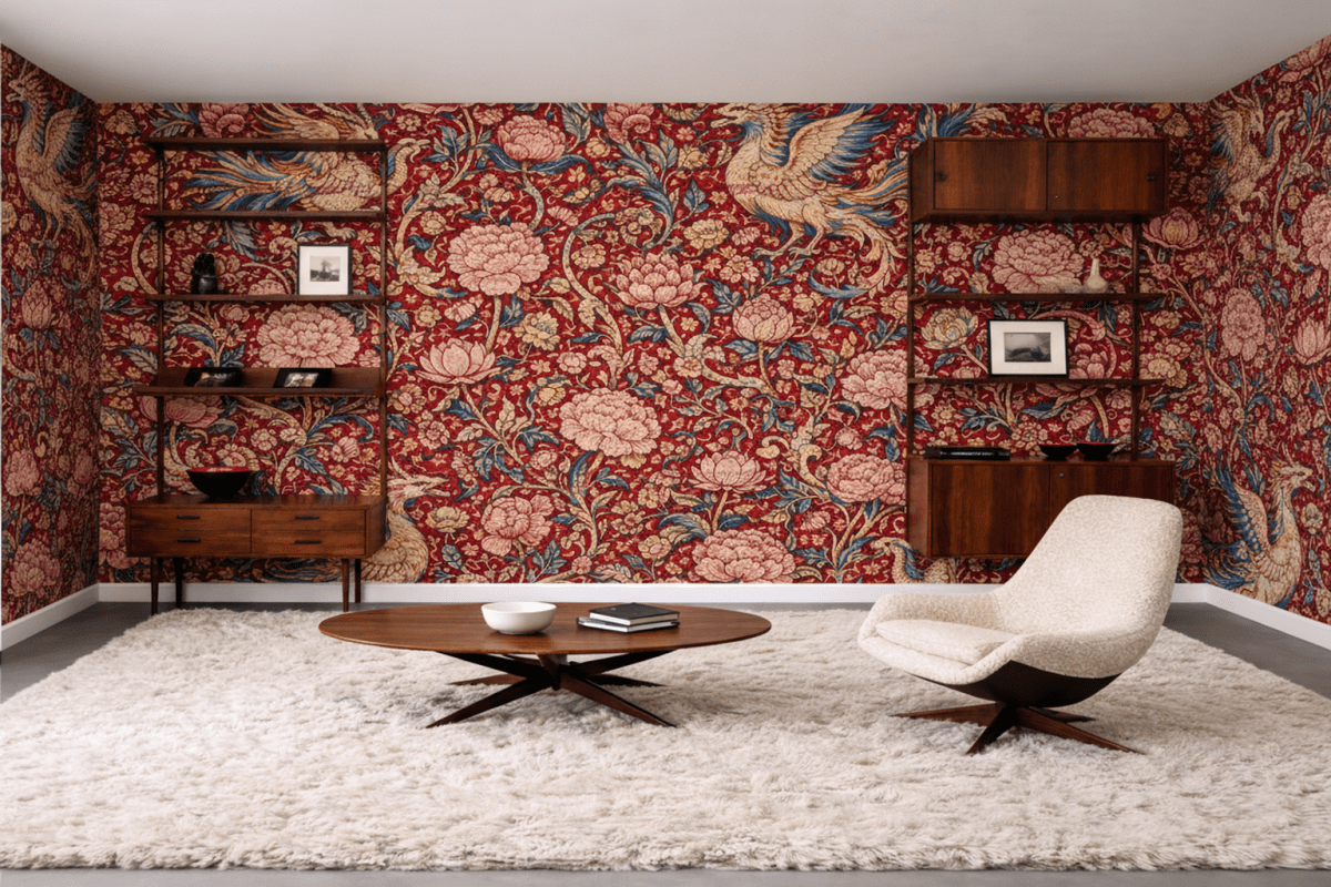 Phoenix Blossom Tapestry Ii