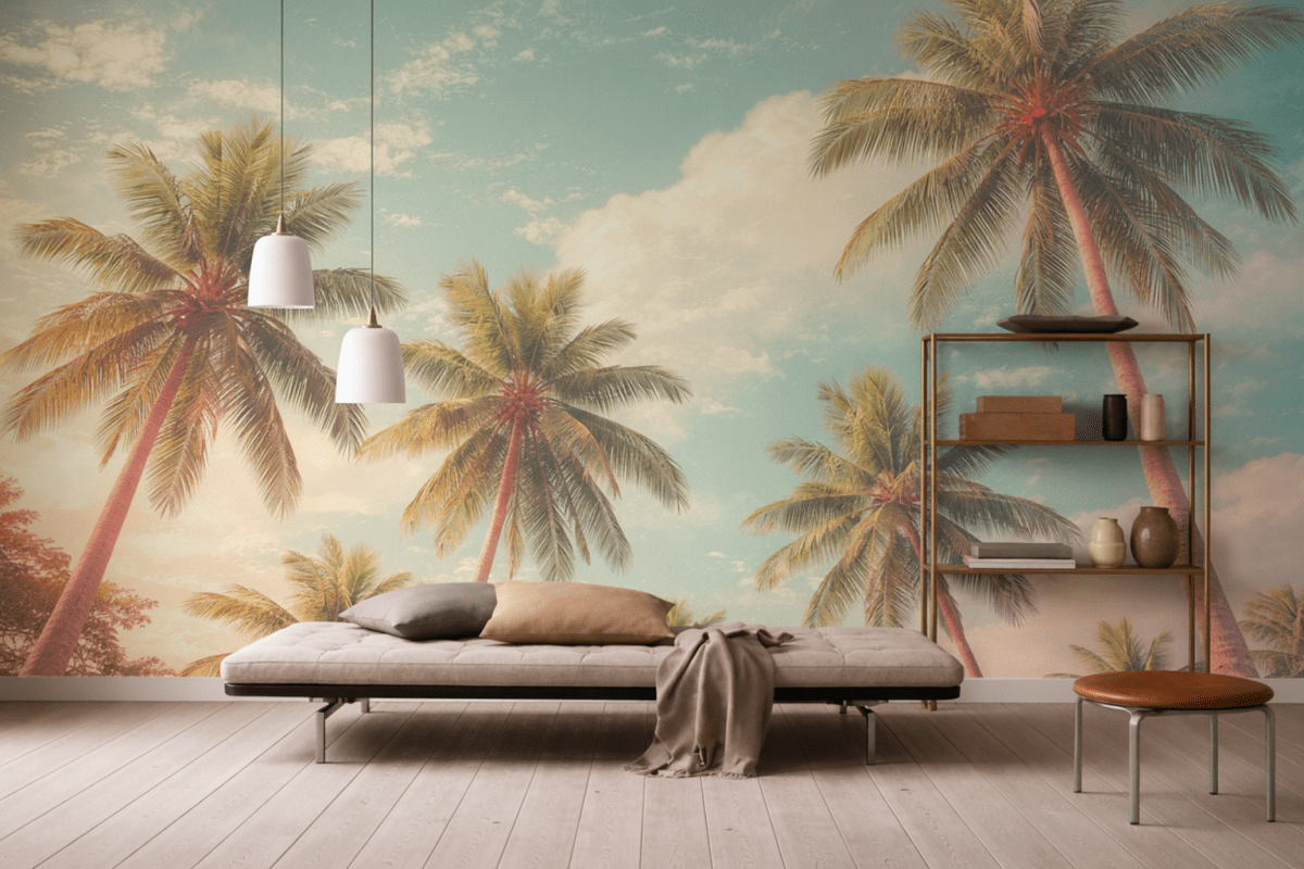 Palm Serenity Scene