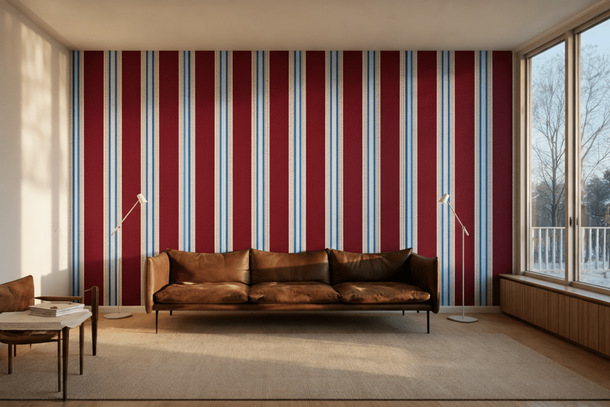 Rustic Stripe Layout