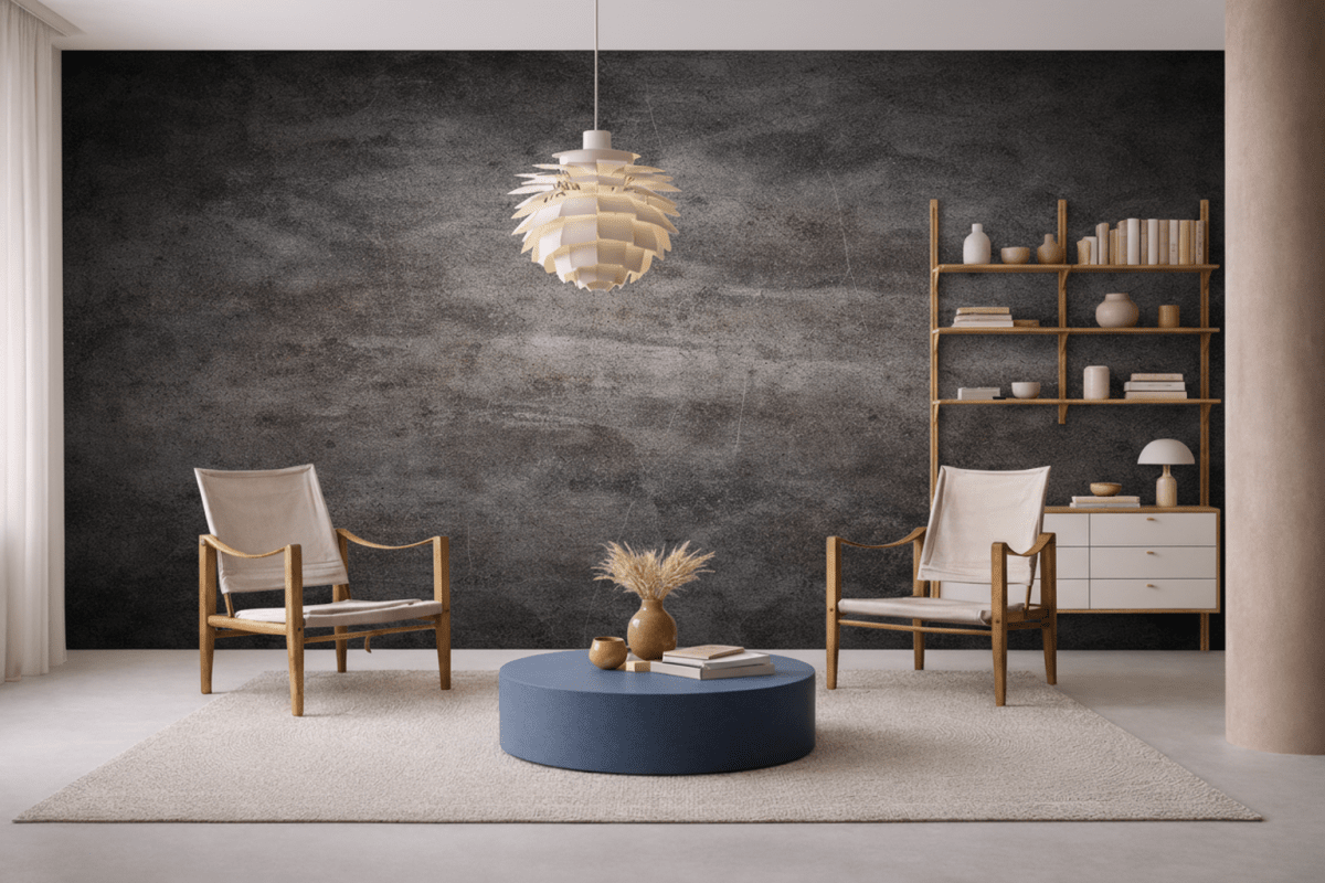 Worn Metallic Canvas