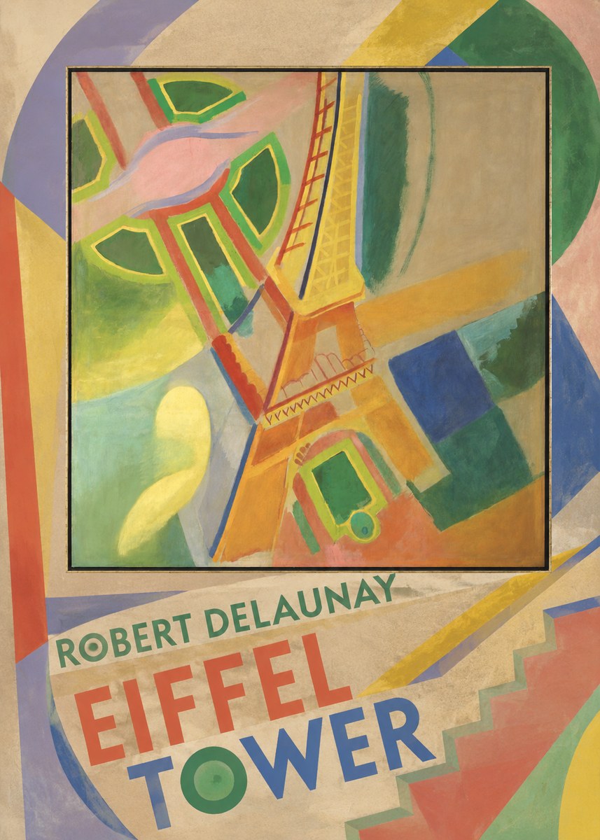 Robert Delaunay Eiffel Tower No2 - Plakat