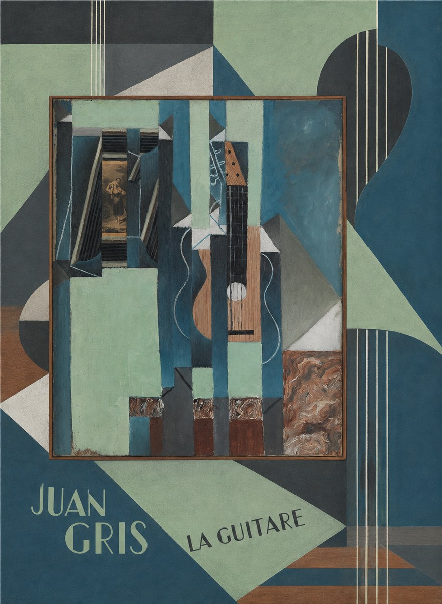 Juan Gris La Guitare No6 - Plakat