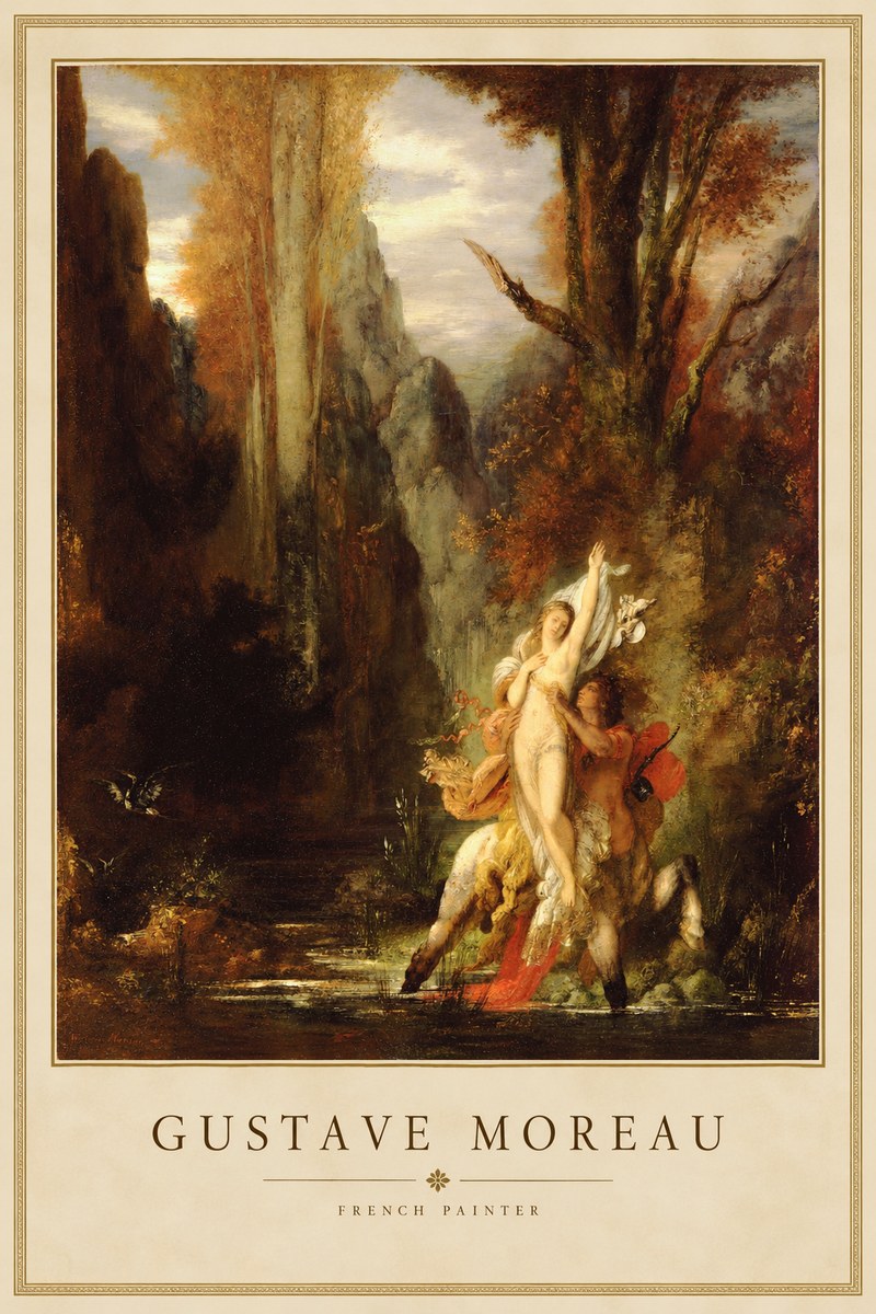 Gustave Moreau Jupiter and Semele I No2 - Plakat