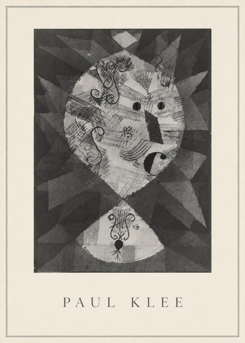 Paul Klee Der O Vom Hohen C No4 - Plakat