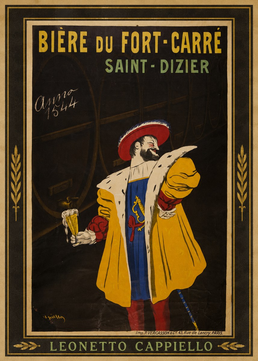 Leonetto Cappiello Bière Du Fort-carré Saint-dizier No1 - Plakat