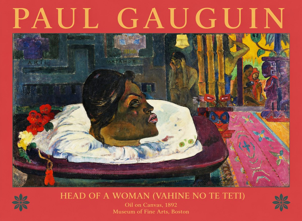 Paul Gauguin Mata Mua (in Memory Of) No6 - Plakat