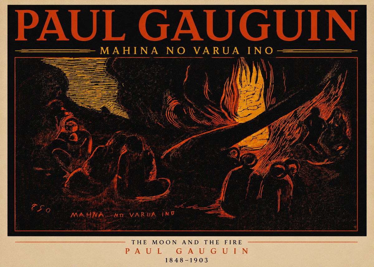 Paul Gauguin Mahina No Varua Ino No5 - Plakat