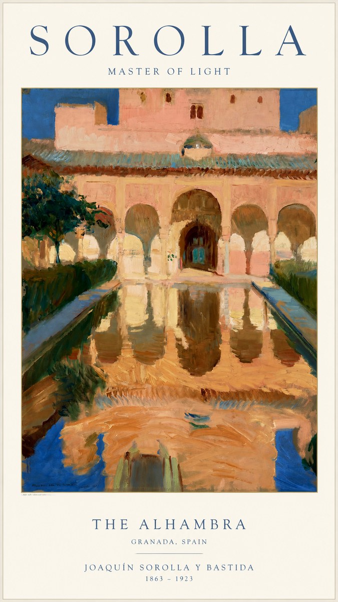 Sorolla The Alhambra No1 - Plakat