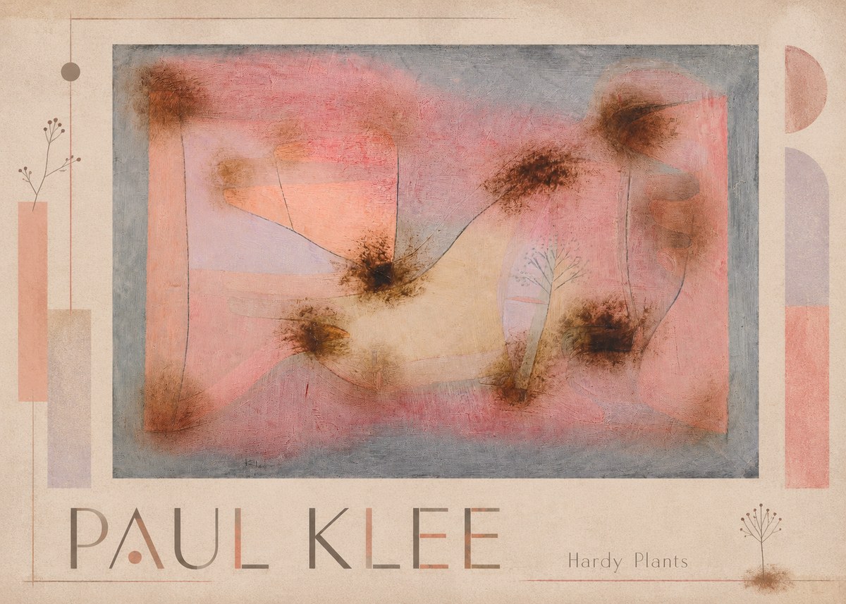 Paul Klee Hardy Plants I No1 - Plakat