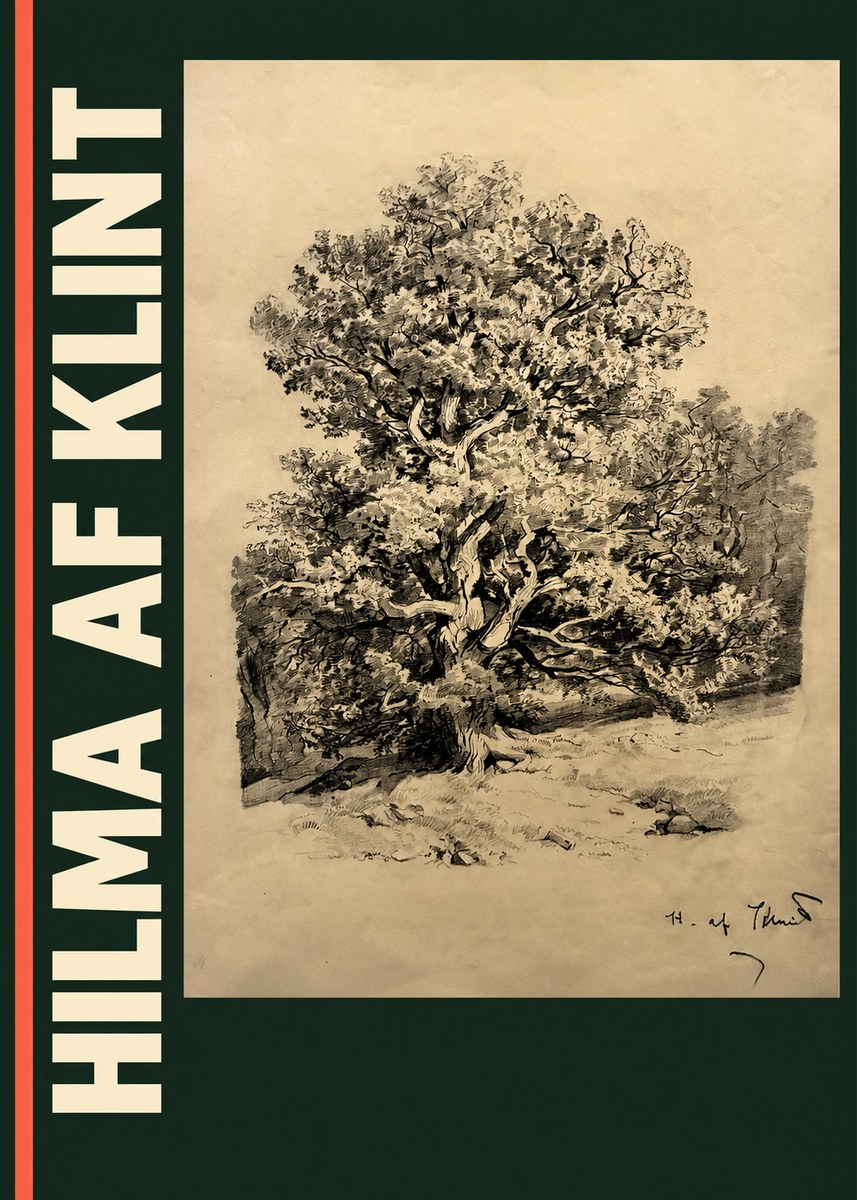 Hilma af Klint Large Tree Landscape No2 - Plakat