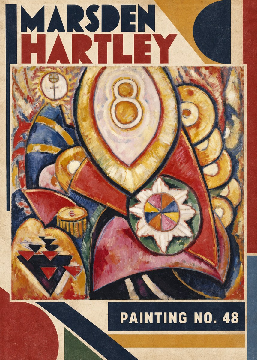 Marsden Hartley Painting No. 48 No2 - Plakat