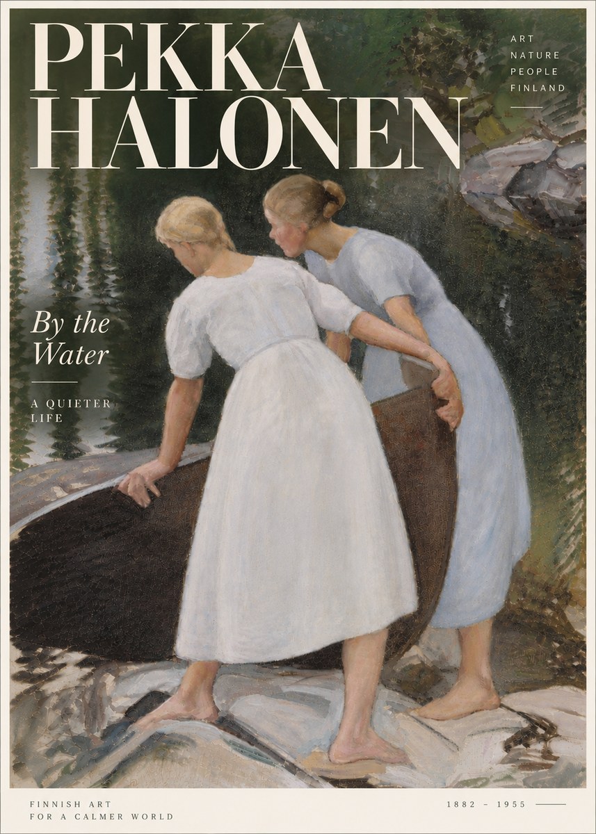 Pekka Halonen By the Water No5 - Plakat