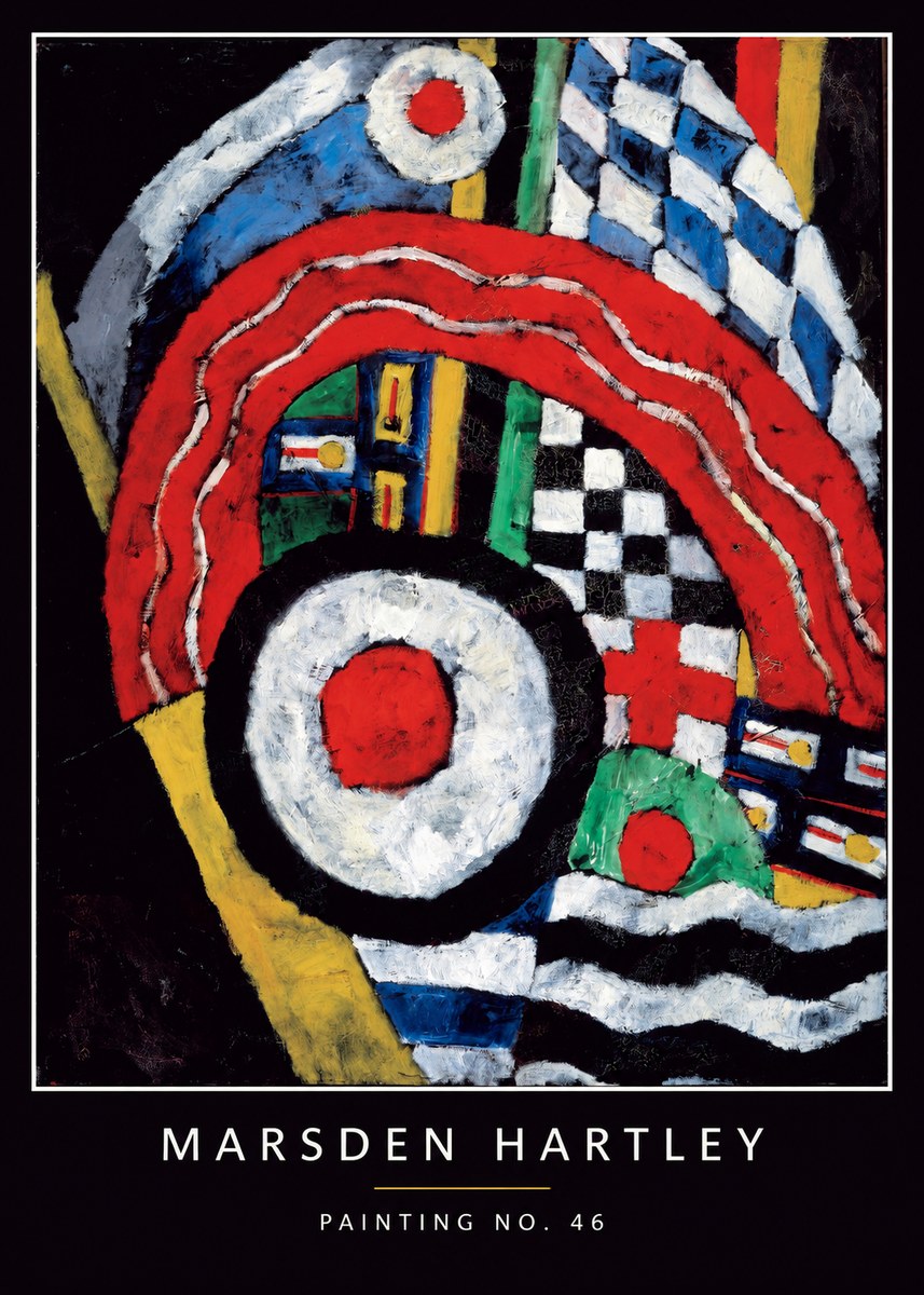 Marsden Hartley Painting No. 46 No6 - Plakat