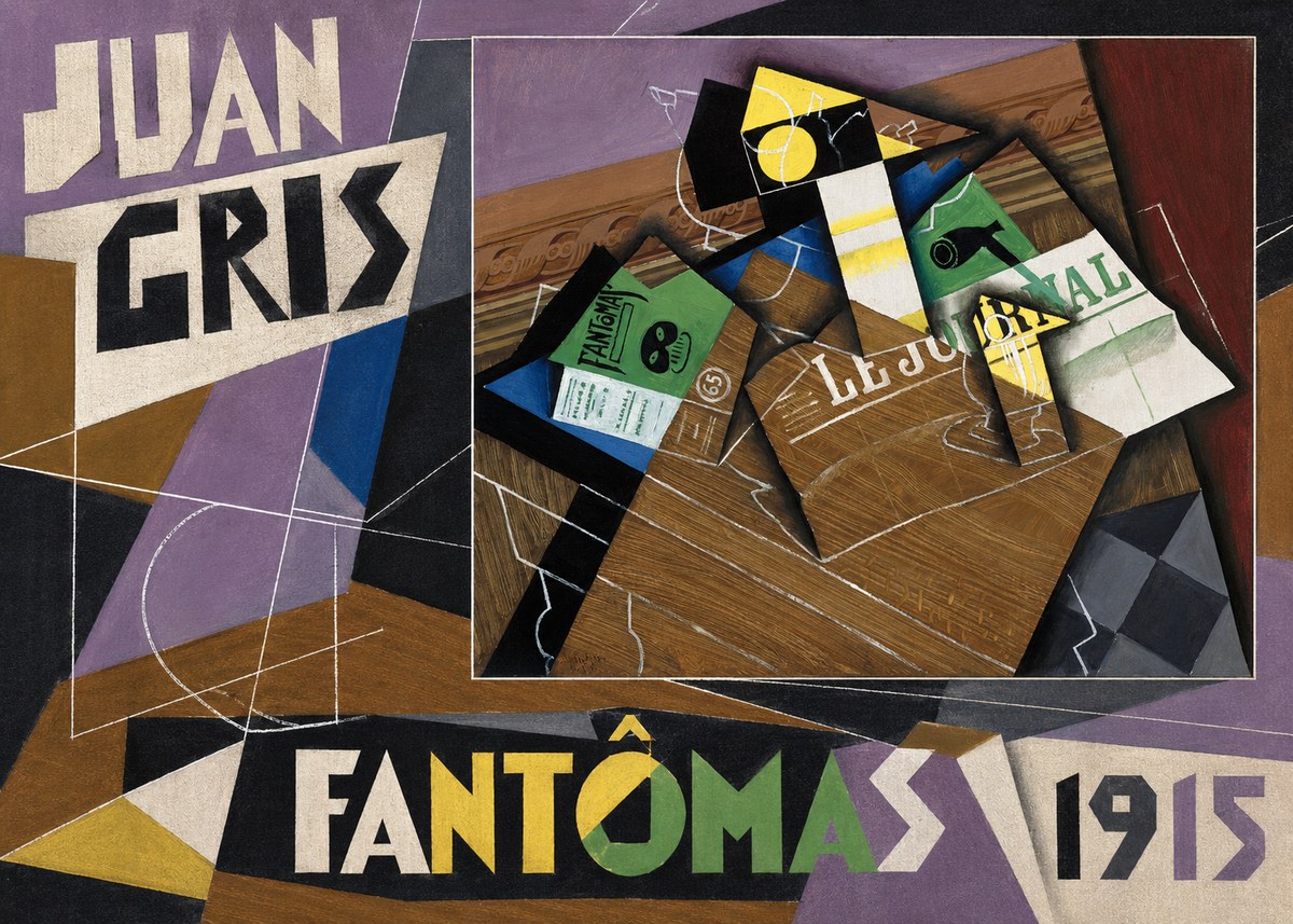 Juan Gris Fantômas II No2 - Plakat