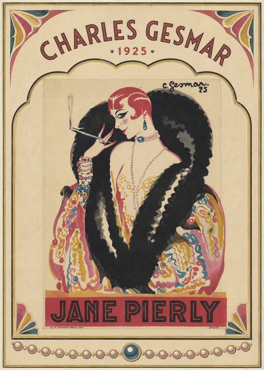Charles Gesmar Jane Pierly No4 - Plakat