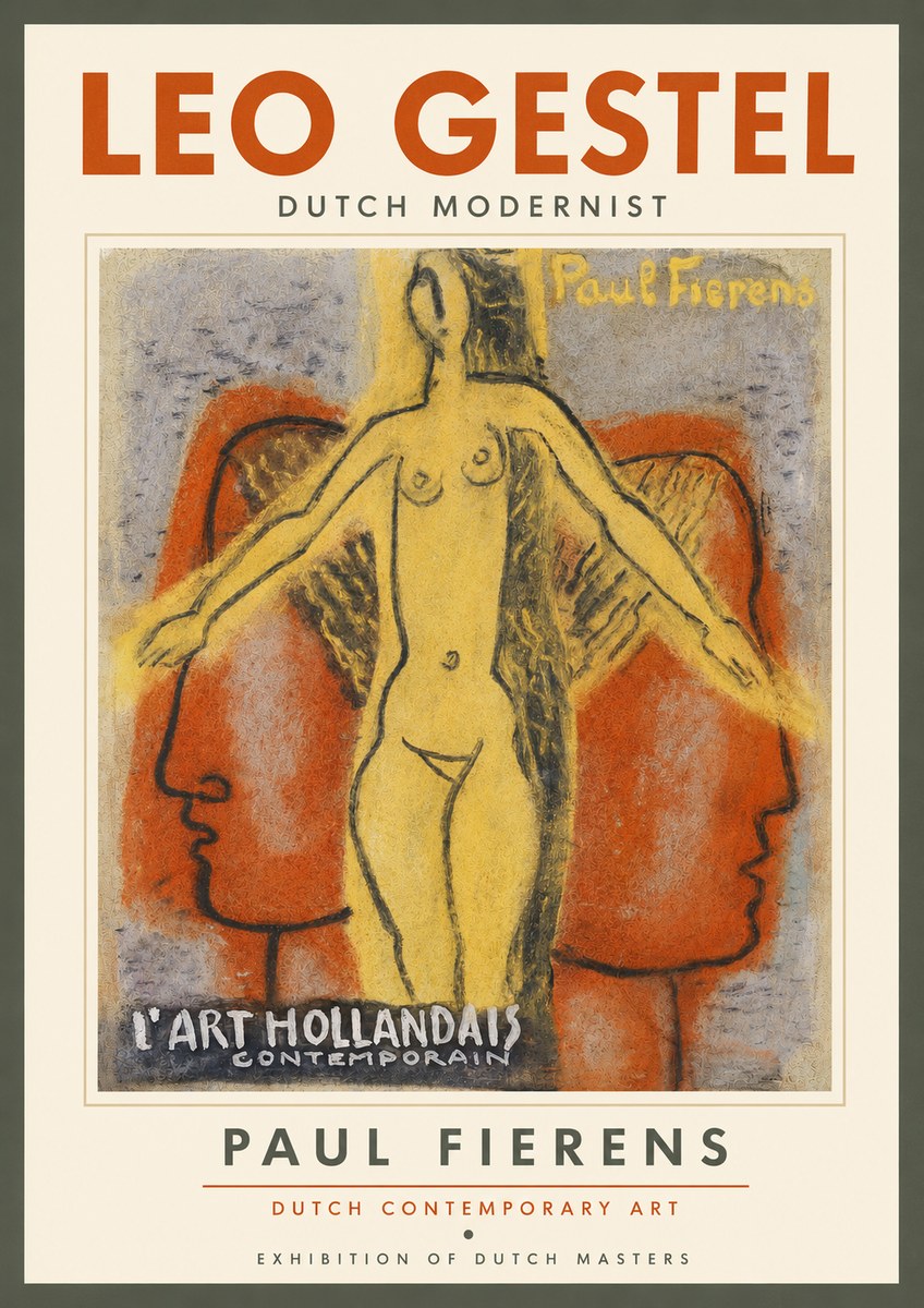 Leo Gestel L'art Hollandais Contemporain I No3 - Plakat