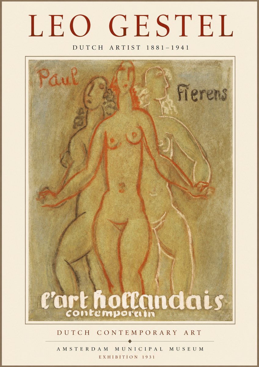 Leo Gestel L'art Hollandais Contemporain II No1 - Plakat
