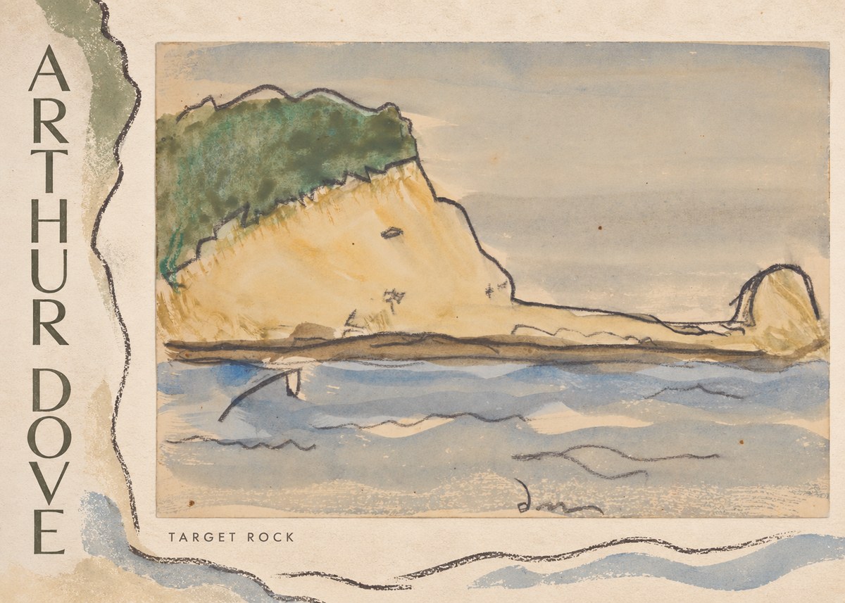 Arthur Dove Target Rock No3 - Plakat