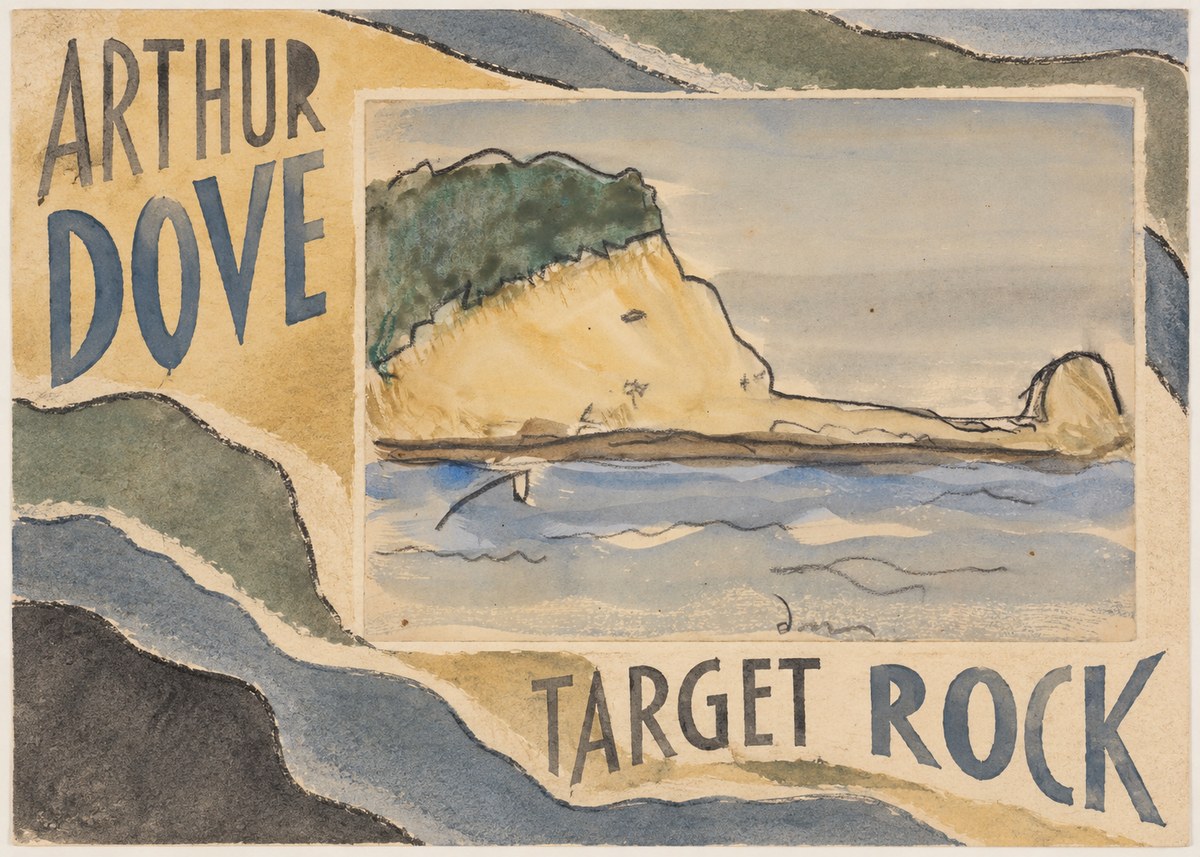 Arthur Dove Target Rock No5 - Plakat