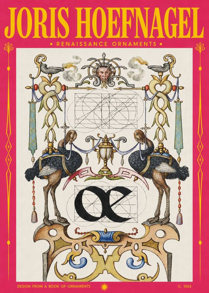 Joris Hoefnagel Ornamental Study I No4 - Plakat