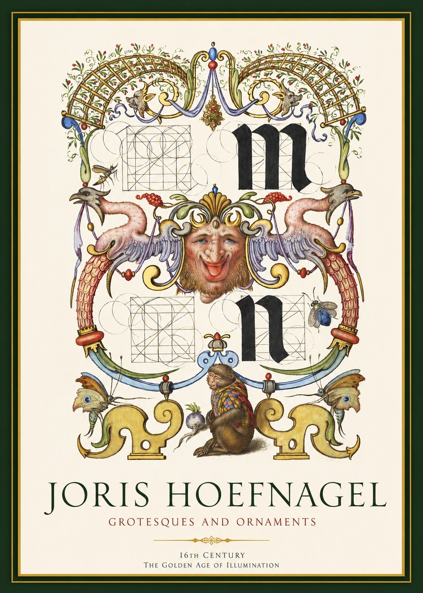 Joris Hoefnagel Grotesques and Ornaments No1 - Plakat
