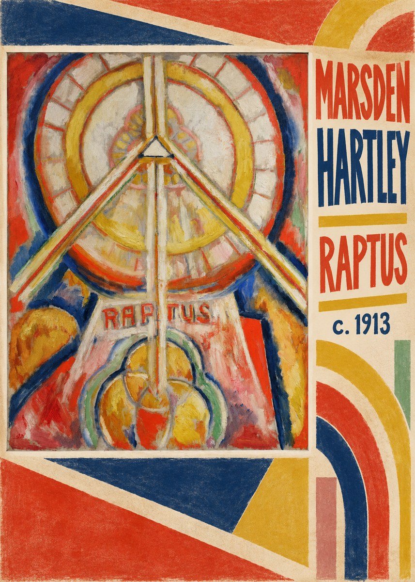 Marsden Hartley Raptus No2 - Plakat