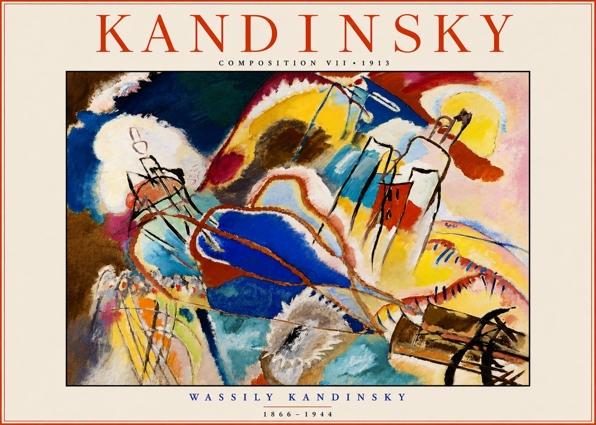 Kandinsky Composition Vii I No3 - Plakat