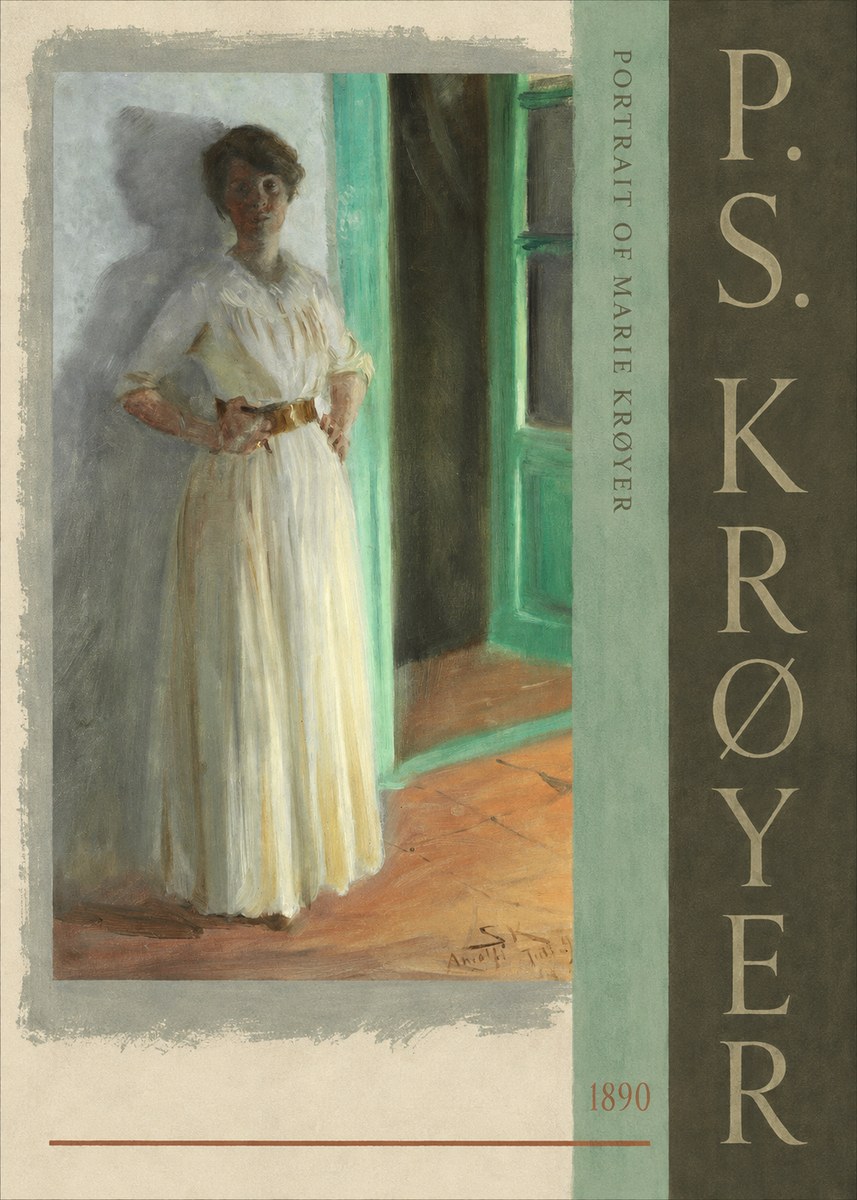 P.S. Krøyer Portrait of Marie Krøyer No6 - Plakat
