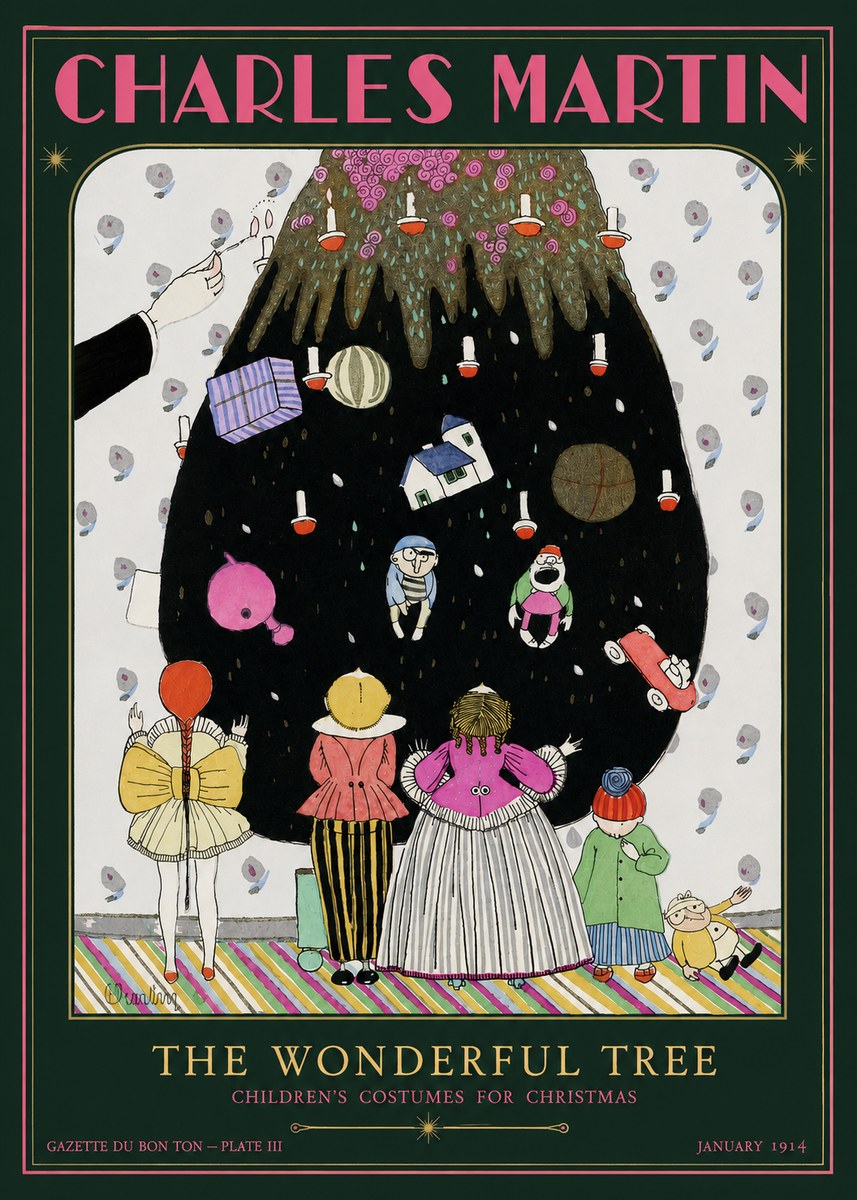 Charles Martin The Wonderful Tree No2 - Plakat