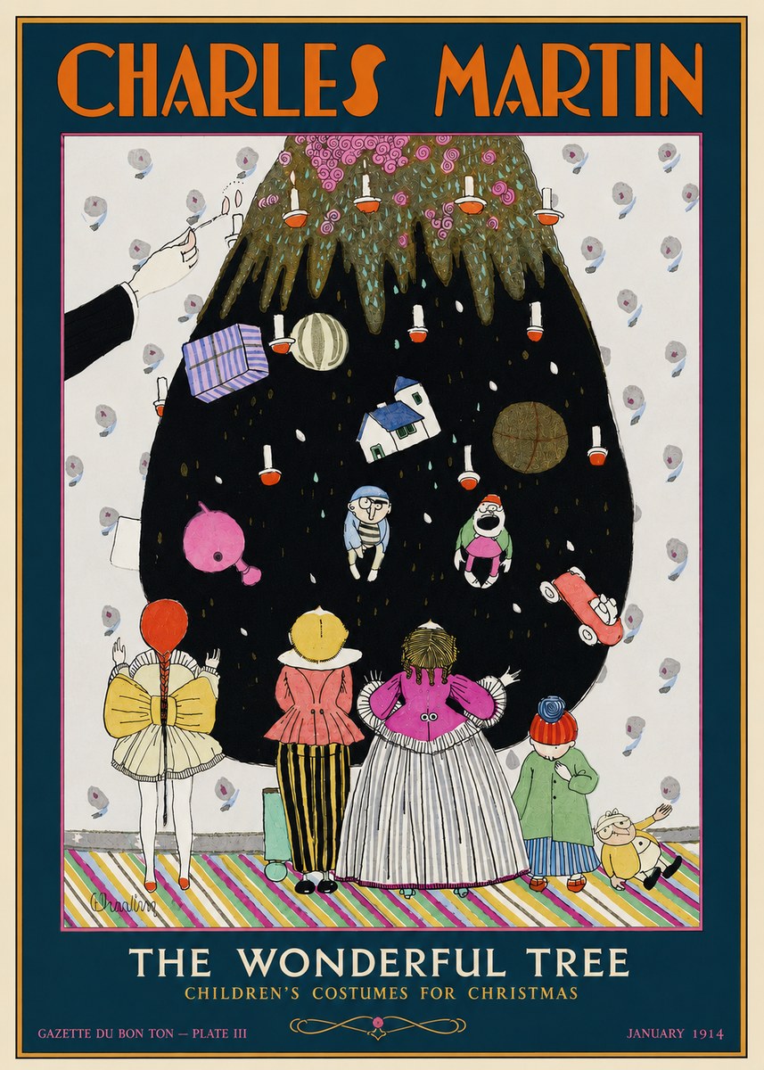Charles Martin The Wonderful Tree No3 - Plakat