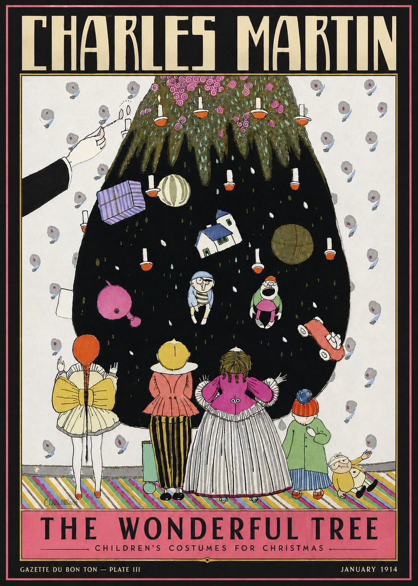 Charles Martin The Wonderful Tree No5 - Plakat