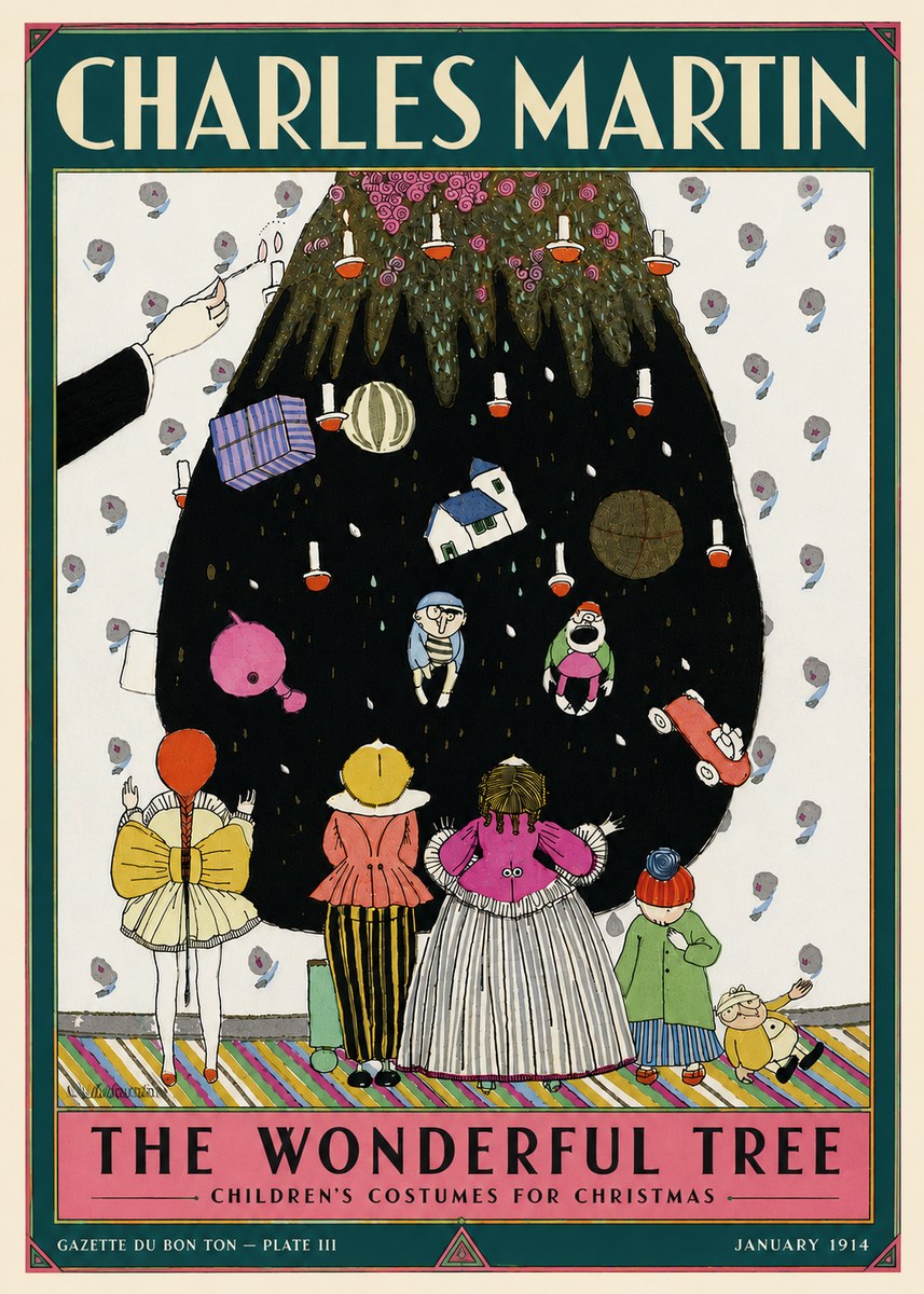 Charles Martin The Wonderful Tree No6 - Plakat