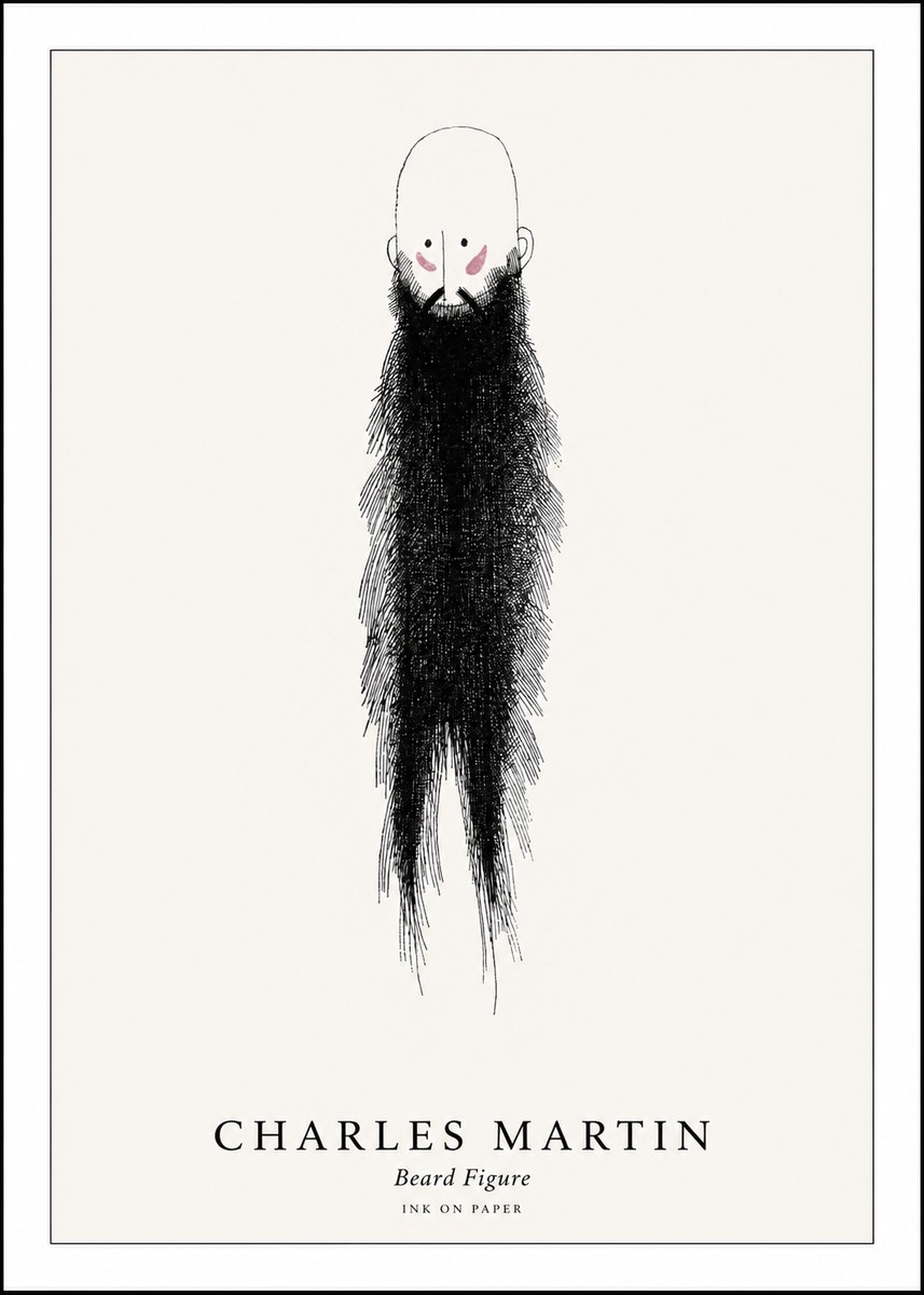 Charles Martin Beard Figure No1 - Plakat
