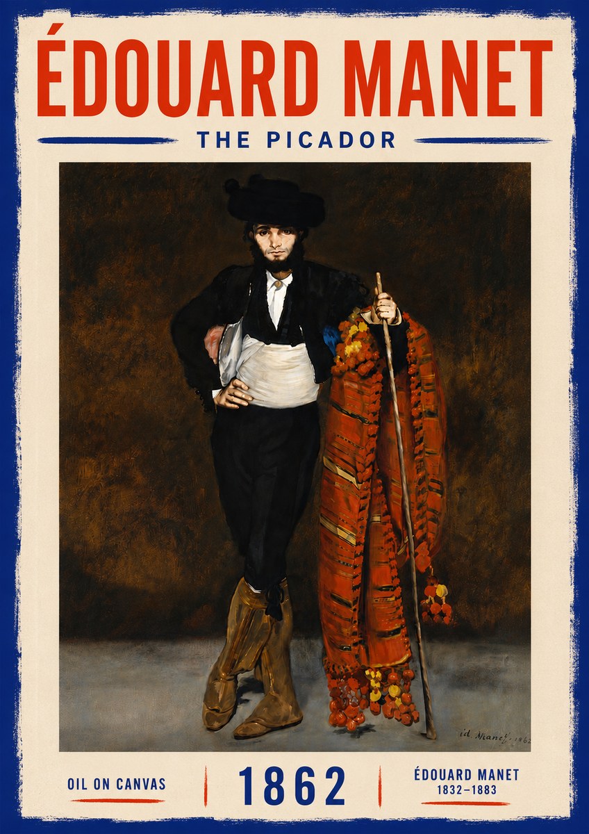 Édouard Manet The Picador No5 - Plakat